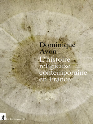 cover image of L'histoire religieuse contemporaine en France